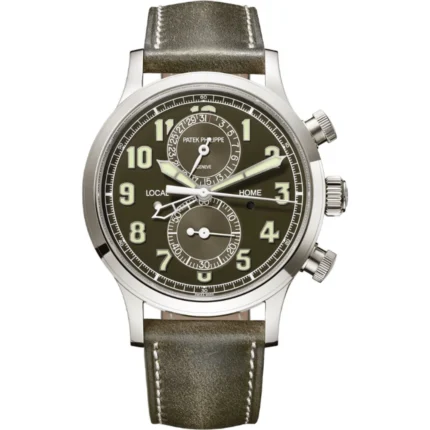Patek Philippe Calatrava Pilot Travel Time Chronograph 5924G-010