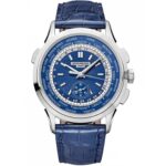 Patek Philippe World Time Chronograph 5930G-010 White Gold Blue Dial