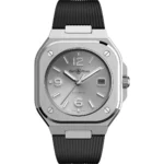 Bell & Ross BR 05 Grey Steel BR05A-GR-ST/SRB