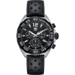 Tag Heuer Formula 1 Chronograph 43mm CAZ1010.FT8024 Stainless Steel Black Dial
