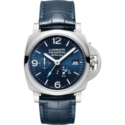 Panerai Luminor BiTempo PAM01361 Stainless Steel Blue Dial