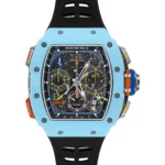 Richard Mille RM65-01 Automatic Split-Seconds Chronograph Pastel Blue Quartz TPT