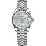 Rolex Datejust 28 279174 Stainless Steel Mother of Pearl Diamond Dial Jubilee