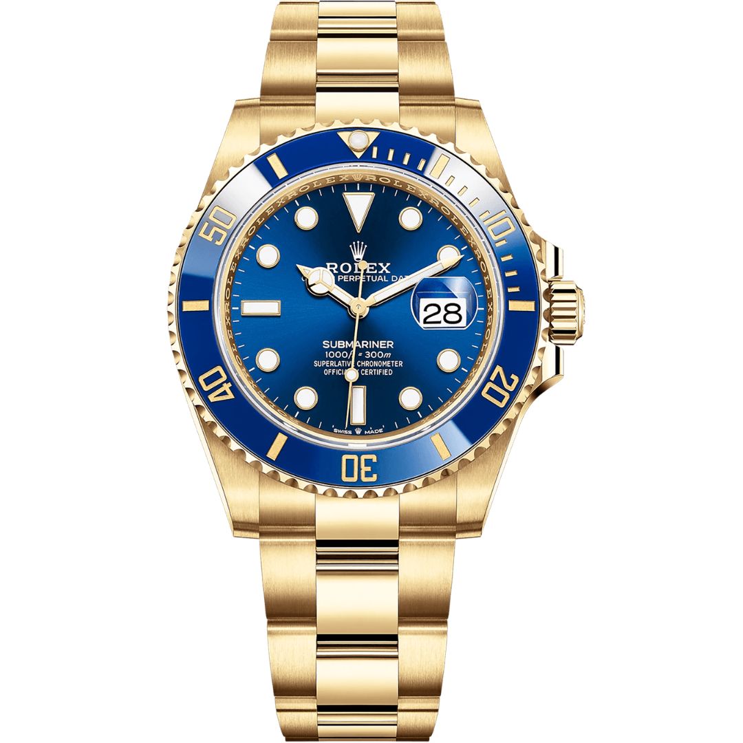 rolex-submariner-date-126618lb-0002_main Rolex Submariner Date 126618LB Yellow Gold Blue Dial - Image 1