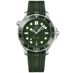 Omega Seamaster Diver 300M 210.32.42.20.10.001 Stainless Steel Green Dial