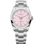 Rolex Oyster Perpetual 36mm 126000 Stainless Steel Pink Dial