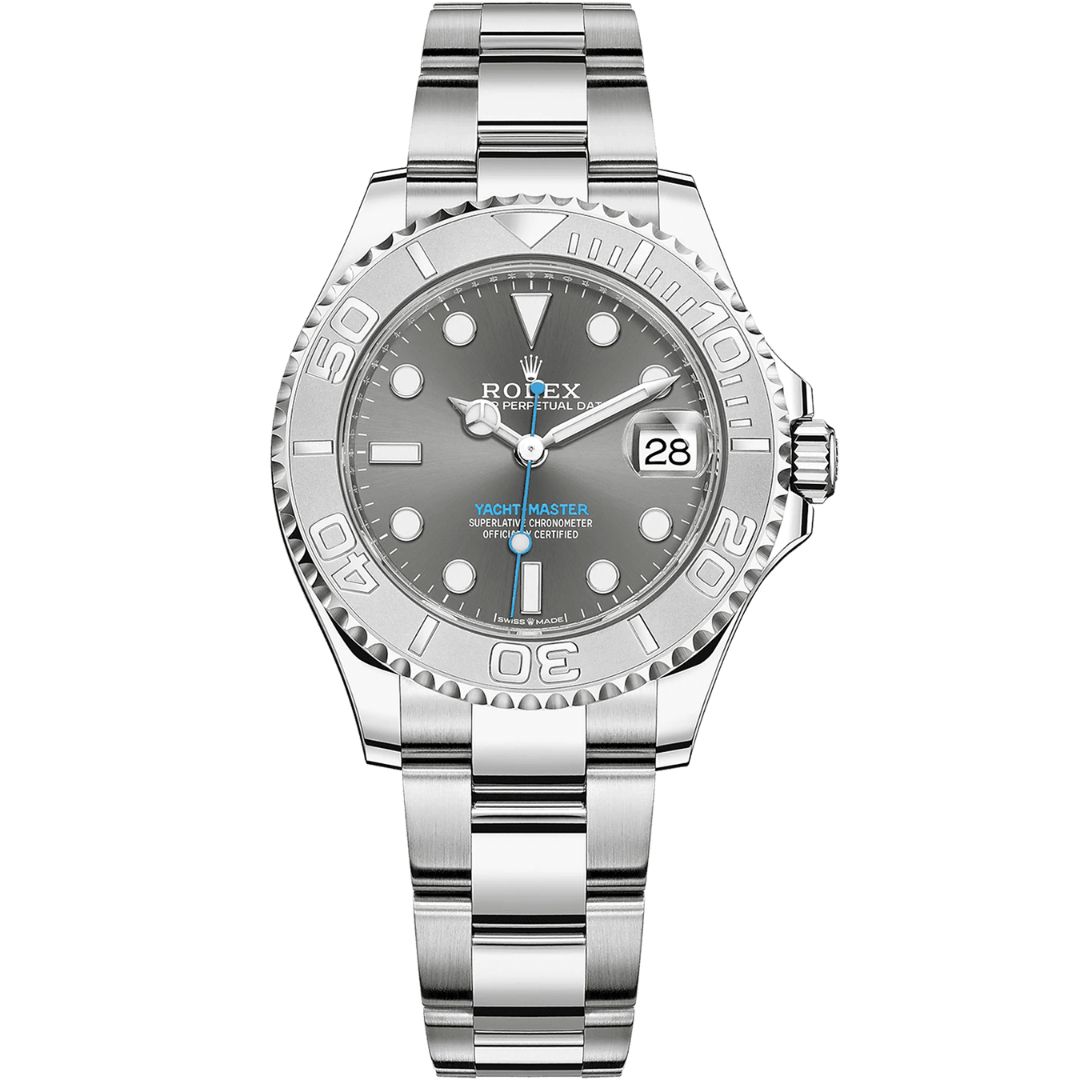 268622-0002_1 Rolex Yacht-Master 37mm 268622-0002 Rhodium Dial - Image 1