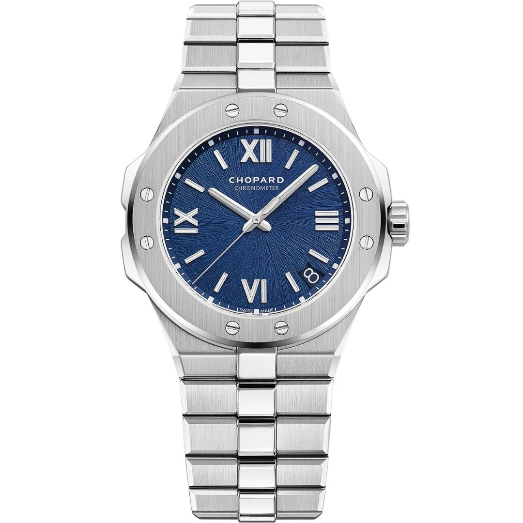 298600-3001_1 Chopard Alpine Eagle 298600-3001 41mm Stainless Steel Blue Dial - Image 1