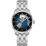 Hamilton Jazzmaster Open Heart 40mm H32675140 Stainless Steel Blue Dial