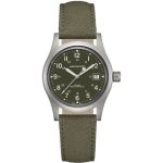 Hamilton Khaki Field Mechanical 38mm H69439363 Stainless Steel Green Dial