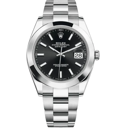 Rolex Datejust 41 126300 Stainless Steel Black Dial Oyster