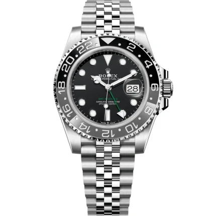 Rolex GMT-Master II 126710GRNR "Bruce Wayne" Stainless Steel Jubilee