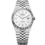 Rolex Land-Dweller 40 Stainless Steel White Dial Jubilee