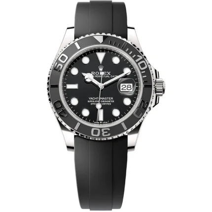 Rolex Yacht-Master 42 126655 White Gold Black Dial