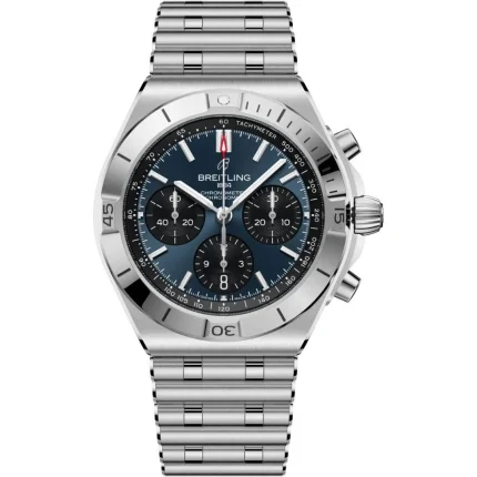 Breitling Chronomat B01 AB0158101C1A1 42mm Stainless Steel Blue Dial