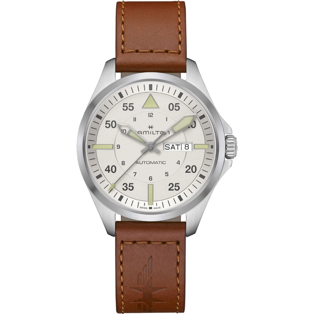 h64635550_1 Hamilton Khaki Aviation Pilot Day Date Auto 42mm H64635550