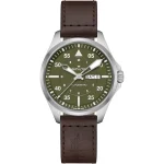 Hamilton Khaki Aviation Pilot Day Date Auto 42mm H64635560 Green Dial