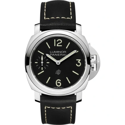 Panerai Luminor Logo PAM01084 44mm Stainless Steel Black Dial