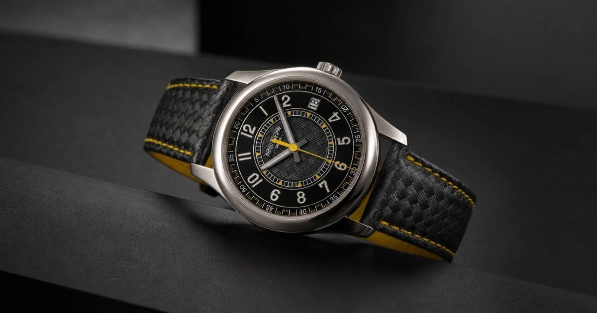 Patek Philippe Calatrava 6007G luxury watch showcasing a classic dress watch design with a sporty, modern style.