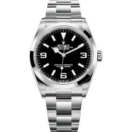 Rolex Explorer 36 124270 Stainless Steel Black Dial