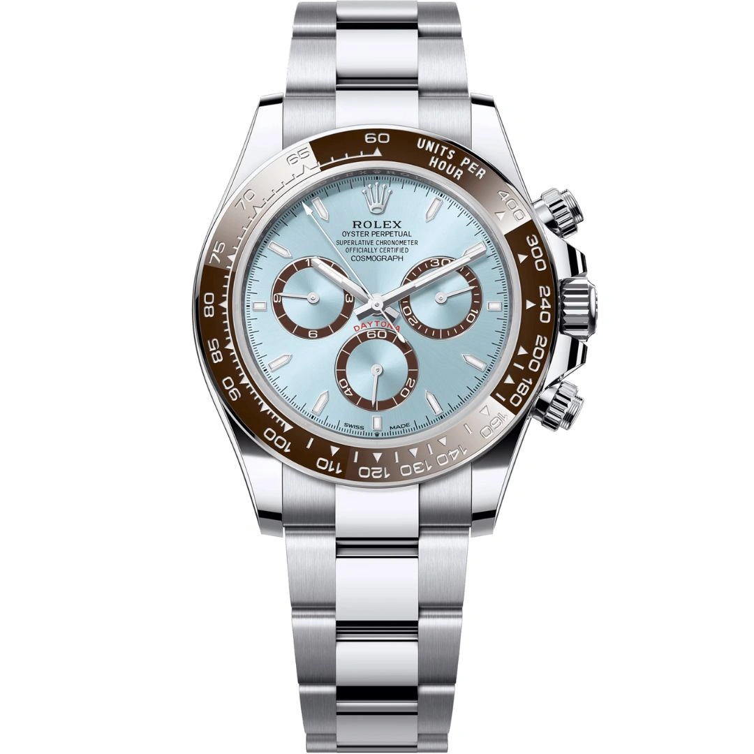 126506-0001_1 Rolex Daytona 126506 Platinum Ice Blue Dial (New)