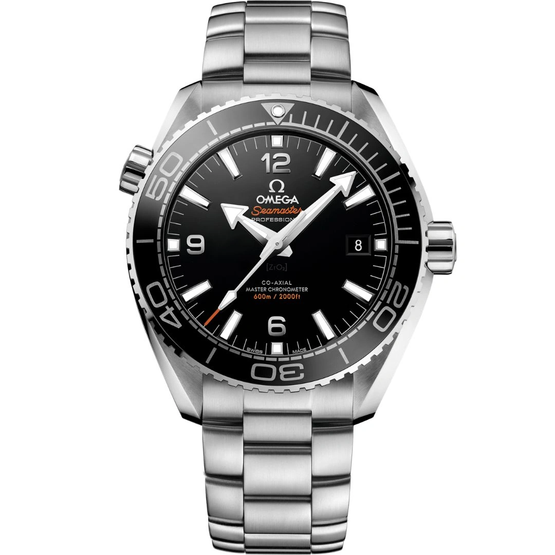 21530442101001_1 Omega Seamaster Planet Ocean 600M 215.30.44.21.01.001 Steel Black Dial