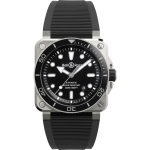 Bell & Ross BR 03 Diver Black Steel 42mm BR03A-D-BL-ST/SRB