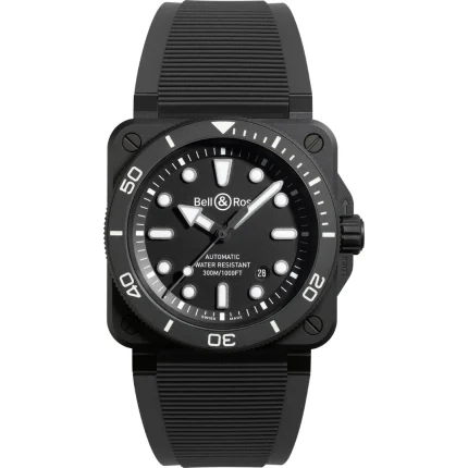 Bell & Ross BR 03 Diver Black Matte Ceramic 42mm BR03A-D-BL-CE/SRB