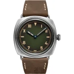Panerai Radiomir California PAM01349 45mm with Green Dial and Brown Leather Strap