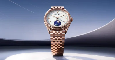 Rolex Perpetual Padellone 39mm annual calendar watch showcasing its classic design, date display, and elegant vintage-inspired style.